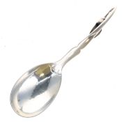 Georg Jensen Silver Blossom Design Jam Spoon #21, 31g