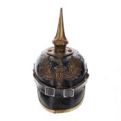WW1 German Pickelhaube Helmet With Liner