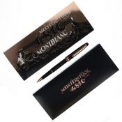 Montblanc - Meisterstuck Black Cased Rollerball Pen