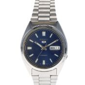 Seiko - 5 Day-Date Watch, ref. 7S26-3040