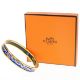 Vintage Hermes Enamel Bangle in Original Box - Bild 1 aus 3