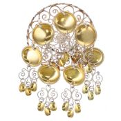 Scandinavian Solje Silver Brooch, 23.5g