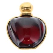 Christian Dior Poison Red Resin Brooch