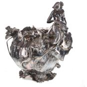 Art Nouveau Mermaid Jardinière or Wine Cooler, Attributed to WMF   jardinière