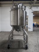 500 Liter A&B Process Systems Receiver Tank, 316 S/S, 44/150#