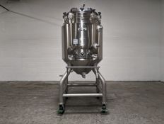 500 Liter A&B Process Systems Receiver Tank, 316 S/S, 44/150#