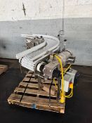 Stainless steel conveyor, 90 degree