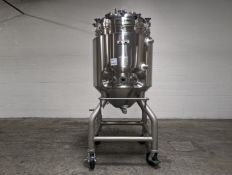 500 Liter A&B Process Systems Receiver Tank, 316 S/S, 44/150#