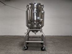 500 Liter A&B Process Systems Receiver Tank, 316 S/S, 44/150#