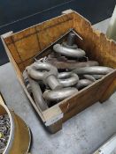 Box of Various Machinery Lifting Eye Bolts, Theared Shanks, Various Sizes