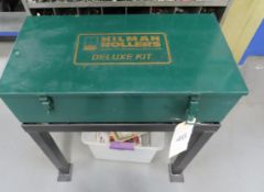 40-Ton Hilman Rollers Machine Skates, Model: 10-SLP, Set of 4