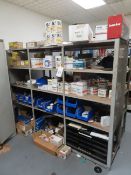 Steel Shelf & Contents, 3M Filters, Norton, Standard Abrasives Surplus, Scotch Brite, Klingspor
