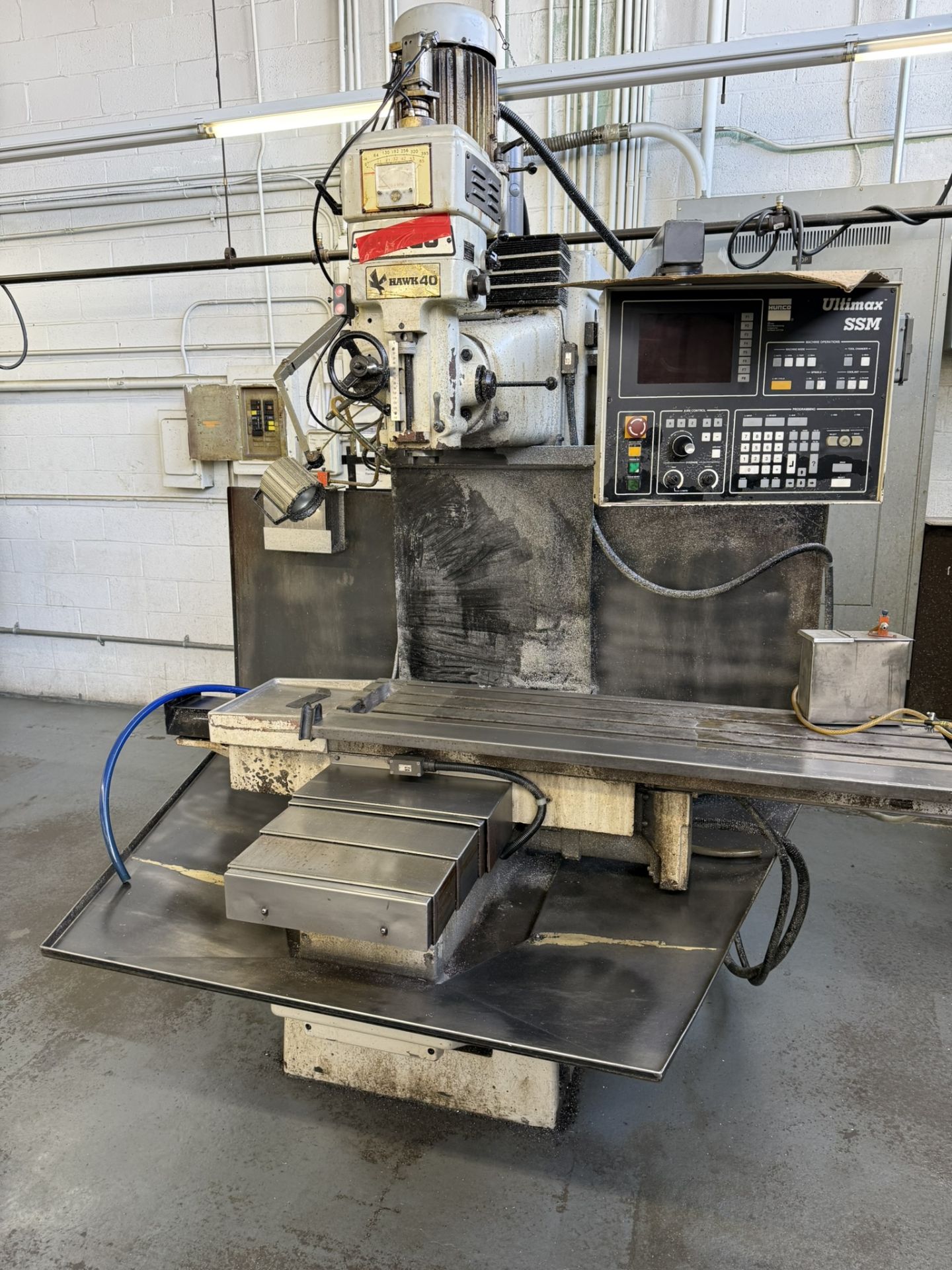 Hurco CNC Vertical Mill Model: Hawk 40, (1999), SSM Control, 40