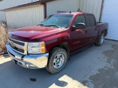 2013 CHEVROLET 1500 (INOPERABLE)