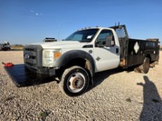 2011 FORD F-550 SUPER DUTY FLATBED TRUCK (INOPERABLE)