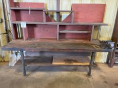 WORK BENCH WITH VISE