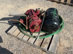 GARDNER DENVER BLOWER WITH HOSES AND BREATHER