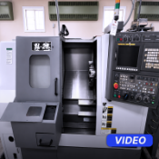 SAMSUNG SL-20/500 CNC LATHE W/ EDGE REBEL 80 BARFEED (2011)