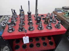 TOOL HOLDER CART WITH 22 TOOL HOLDERS