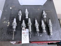 LOT OF 8 TOOL HOLDERS