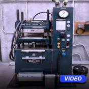 Wabash 12 Ton 121212-2TMB Heated Platen Molding Press