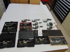 Fowler, Mitutoyo Digital Micrometers