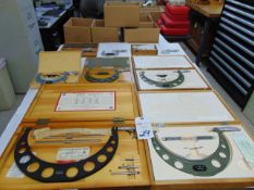 Starrett, Mitutoyo Outside Micrometers