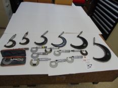 Brown And Sharpe, Starrett Micrometers