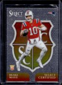 DRAKE MAYE 2024 PANINI SELECT CERTIFIED ROOKIE CARD