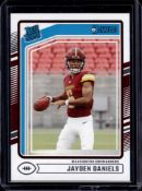 JAYDEN DANIELS 2024 DONRUSS ROOKIE CARD