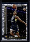 KAM JONES 2025-26 TOPPS SILVER FOIL ROOKIE CARD