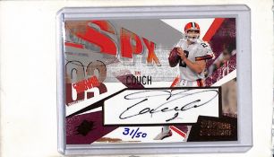 TIM COUCH 2004 SPX AUTOGRAPH CARD