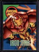 IRON MAN 1996 SKYBOX MARVEL VISION EMBOSSED INSERT