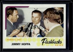 JIMMY HOFFA 2016 TOPPS HERITAGE NEWS FLASHBACK INSERT