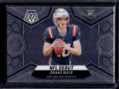 DRAKE MAYE 2024 PANINI MOSAIC DEBUT ROOKIE CARD