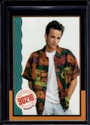 LUKE PERRY AS DYLAN MCKAY 1991 TOPPS 90210 ROOKIE CARD