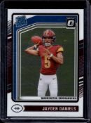 JAYDEN DANIELS 2024 PANINI OPTIC ROOKIE CARD