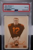 GREG COOK VINTAGE TRESSLER COMET CARD / GRADED