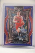 MATAS BUZELIS 2024-25 PANINI SELECT SILVER PRIZM ROOKIE CARD