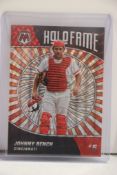 JOHNNY BENCH 2022 PANINI MOSAIC HOLOFAME SILVER PRIZM
