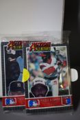 1985 DONRUSS ACTION ALL-STARS 2 PACK LOT