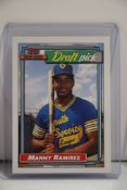 MANNY RAMIREZ 1992 TOPPS ROOKIE CARD