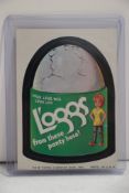 LOGGS PANTY HOSE 1973 TOPPS WACKY PACKAGES