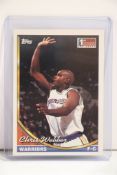 CHRIS WEBBER 1993-94 TOPPS ROOKIE CARD