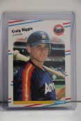 CRAIG BIGGIO 1989 FLEER UPDATE ROOKIE CARD