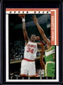 HAKEEM OLAJUWON 1993-94 UPPER DECK TEAM MVP INSERT