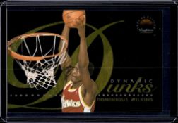 DOMINIQUE WILKINS 1993-94 SKYBOX PREMIUM DYNAMIC DUNKS INSERT