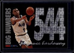 ANFERNEE HARDAWAY 1994-95 HOOPS BIG NUMBERS SILVER FOIL INSERT