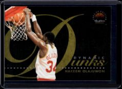 HAKEEM OLAJUWON 1993-94 SKYBOX PREMIUM DYNAMIC DUNKS INSERT