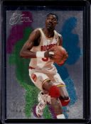 HAKEEM OLAJUWON 1994-95 FLAIR CENTER SPOTLIGHT INSERT